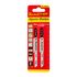T-shank Jigsaw Blade For Wood 2.5mm 10tpi 100mm 2pc